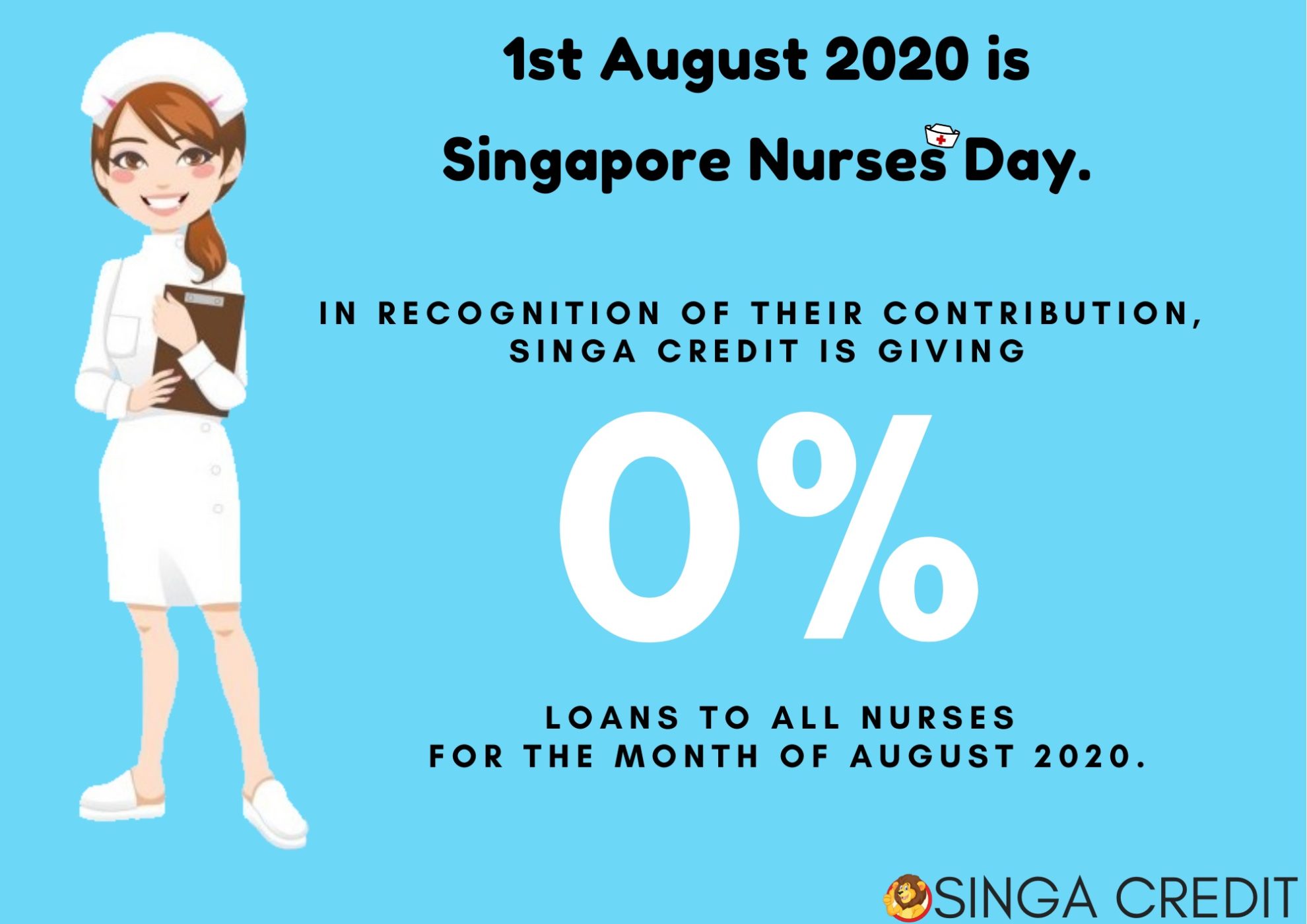 Singapore Nurses Day 2020 Best Licensed Moneylender in Bugis Singa